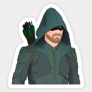 Hooded Vigilante Sticker